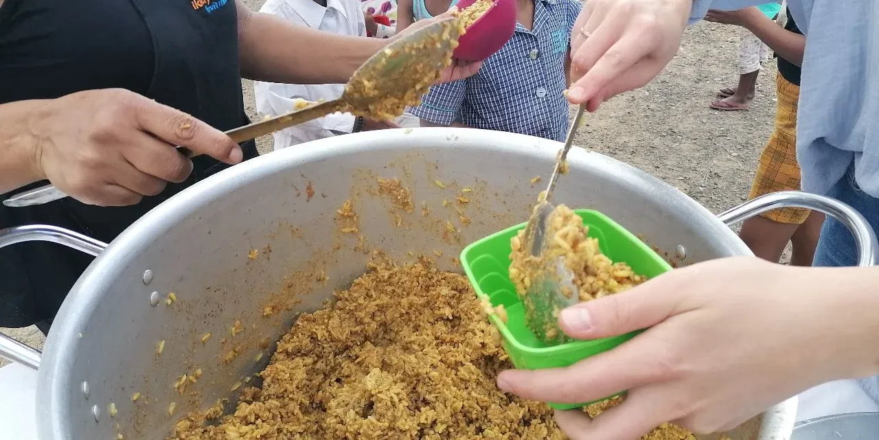 A community growing together