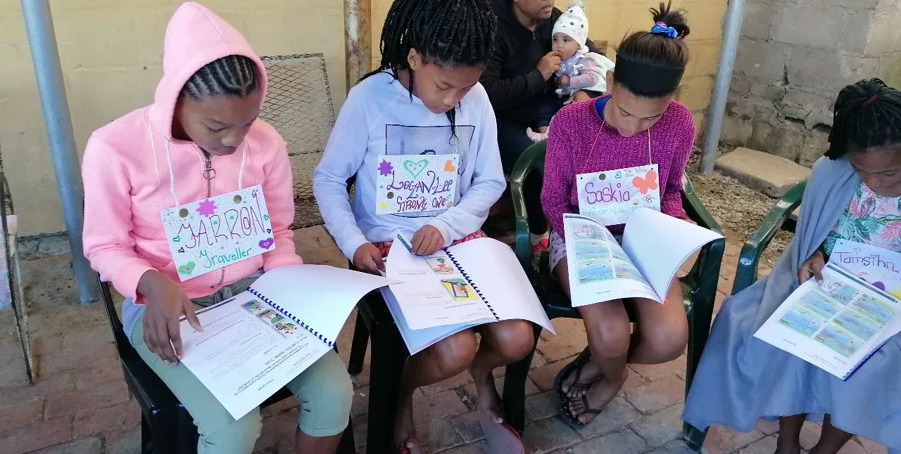 Children in an outdoor activity